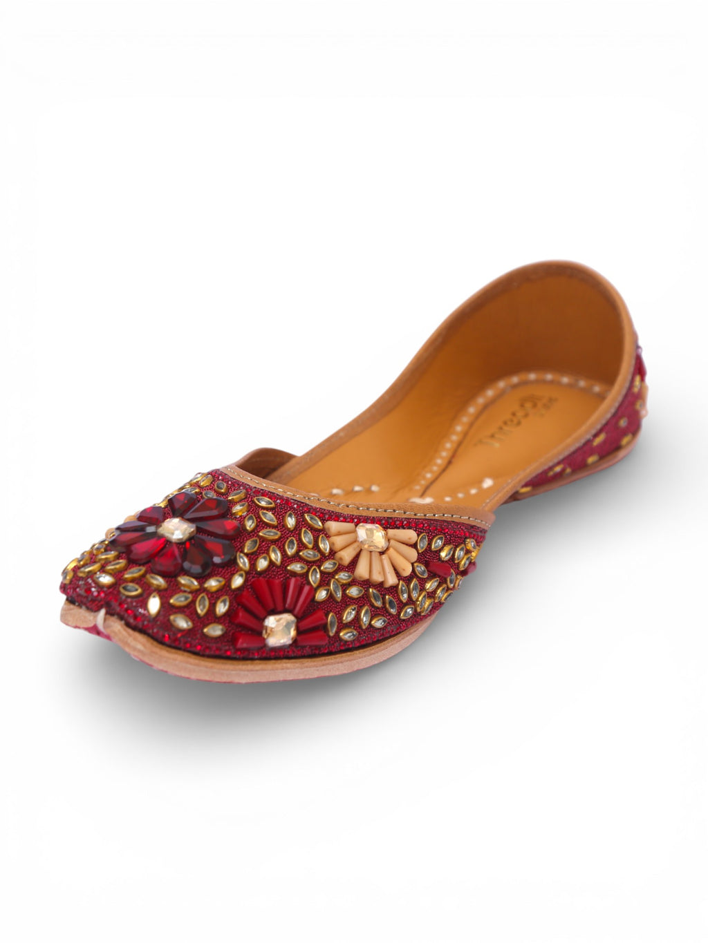 Kundan Beaded Ethnic Jutti