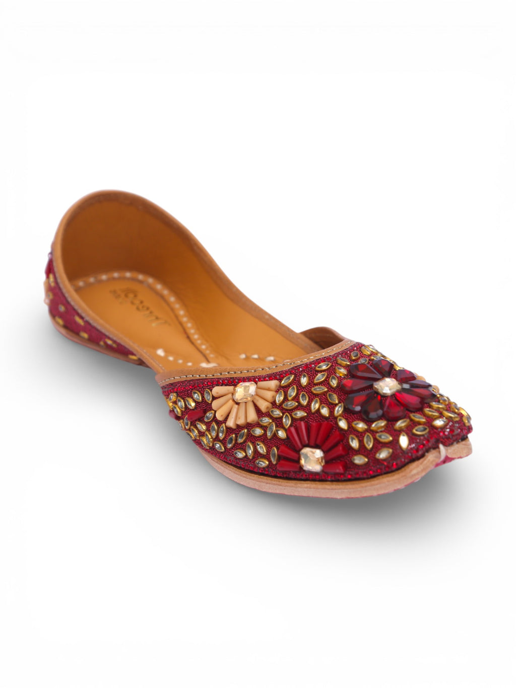 Kundan Beaded Ethnic Jutti