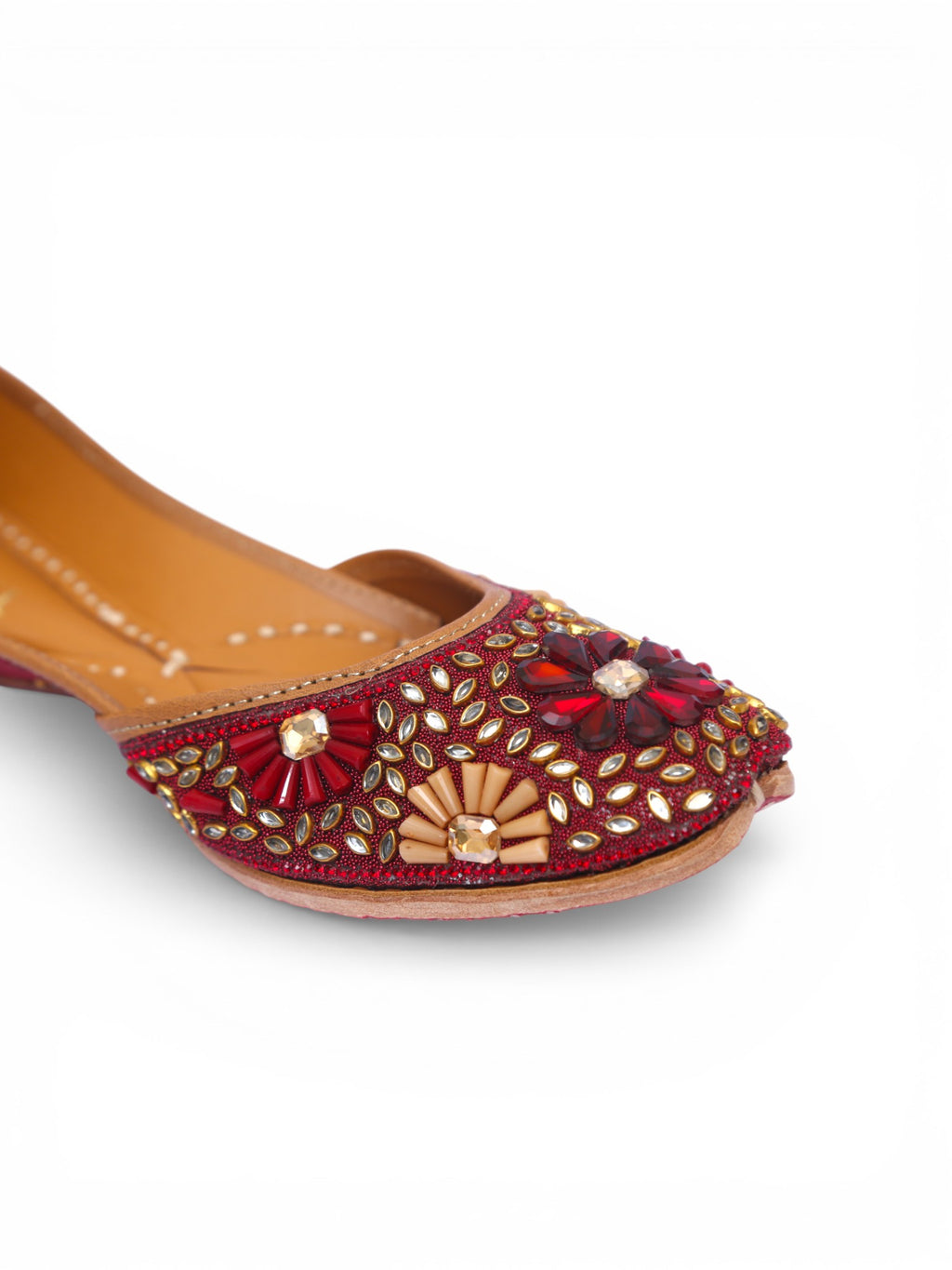 Kundan Beaded Ethnic Jutti