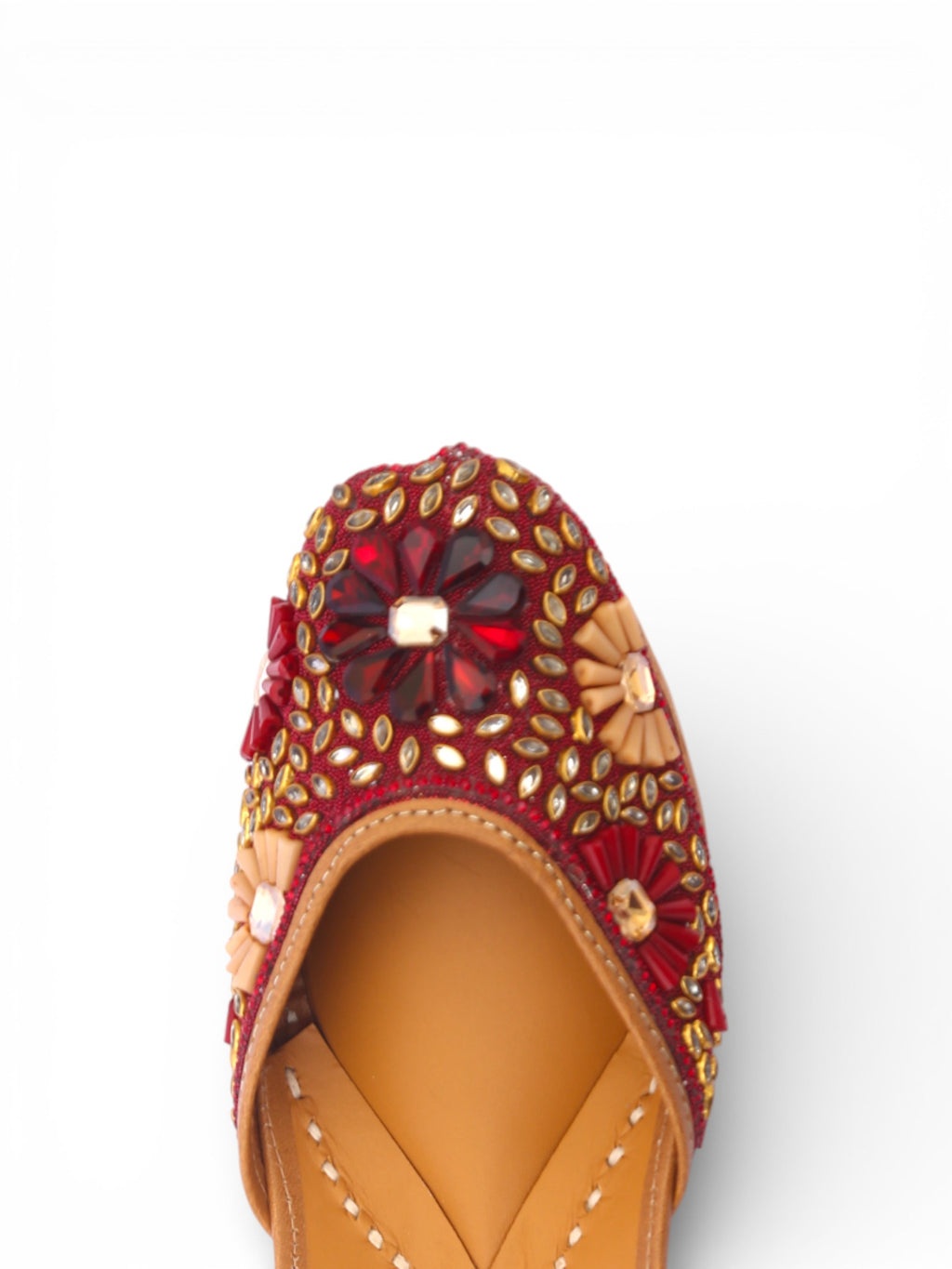 Kundan Beaded Ethnic Jutti