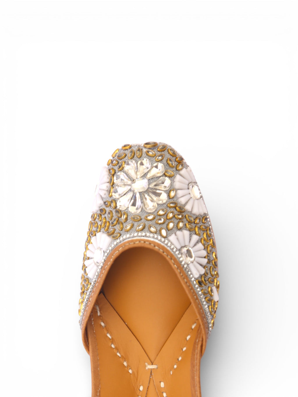 Kundan Beaded Ethnic Jutti