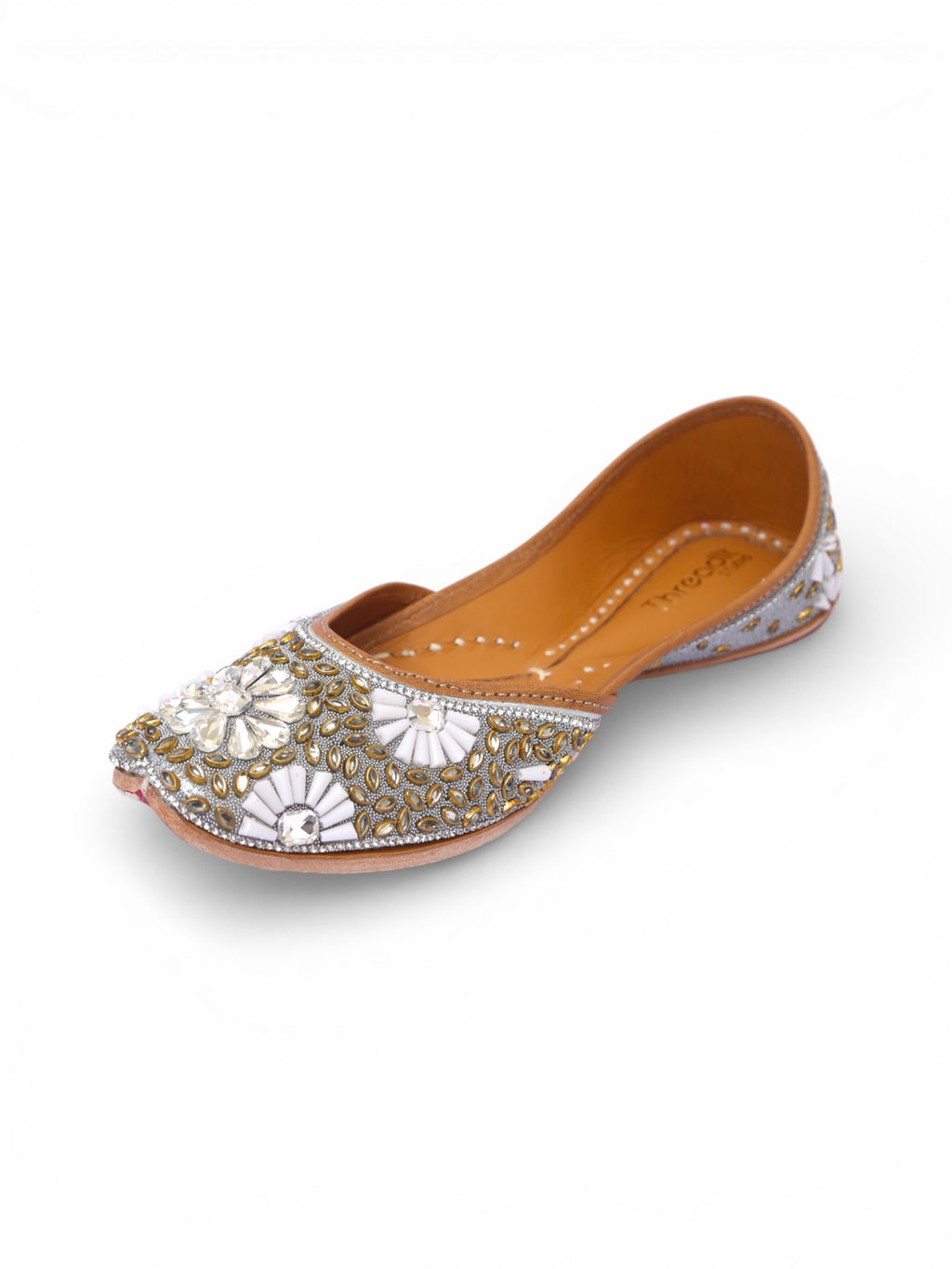 Kundan Beaded Ethnic Jutti