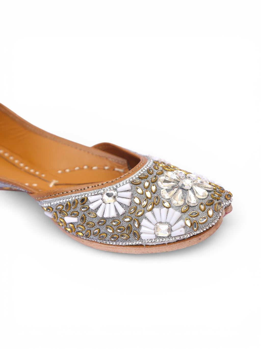 Kundan Beaded Ethnic Jutti