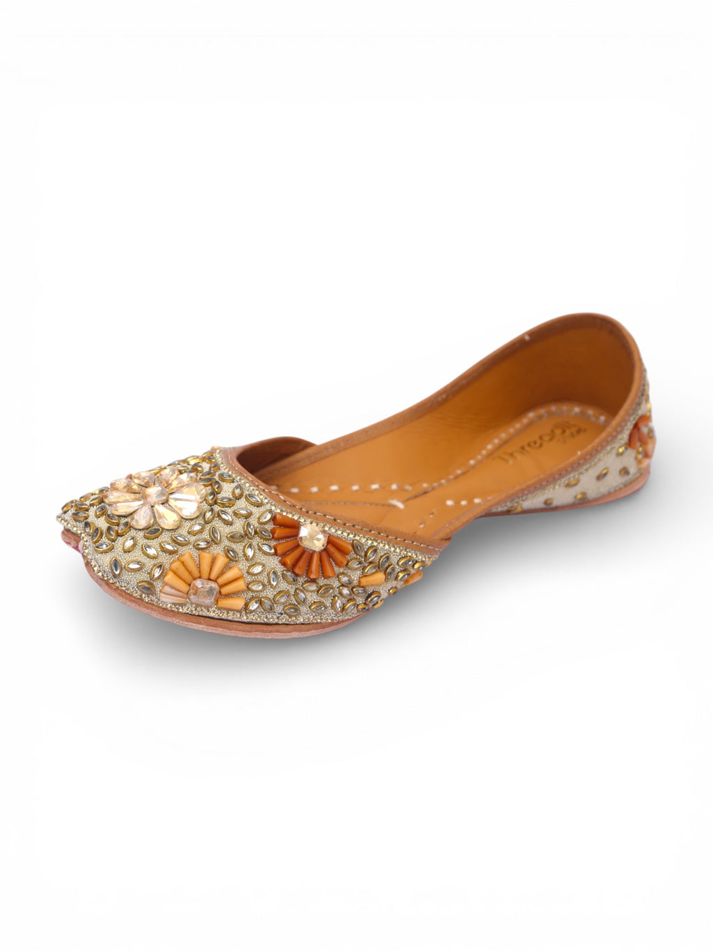 Kundan Beaded Ethnic Jutti