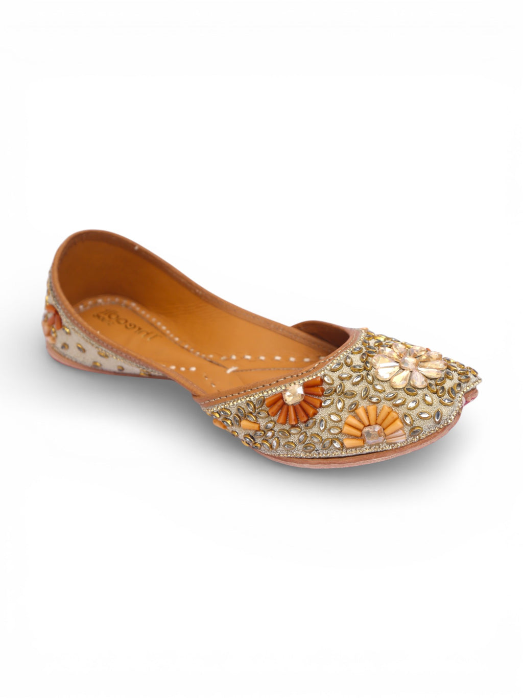 Kundan Beaded Ethnic Jutti