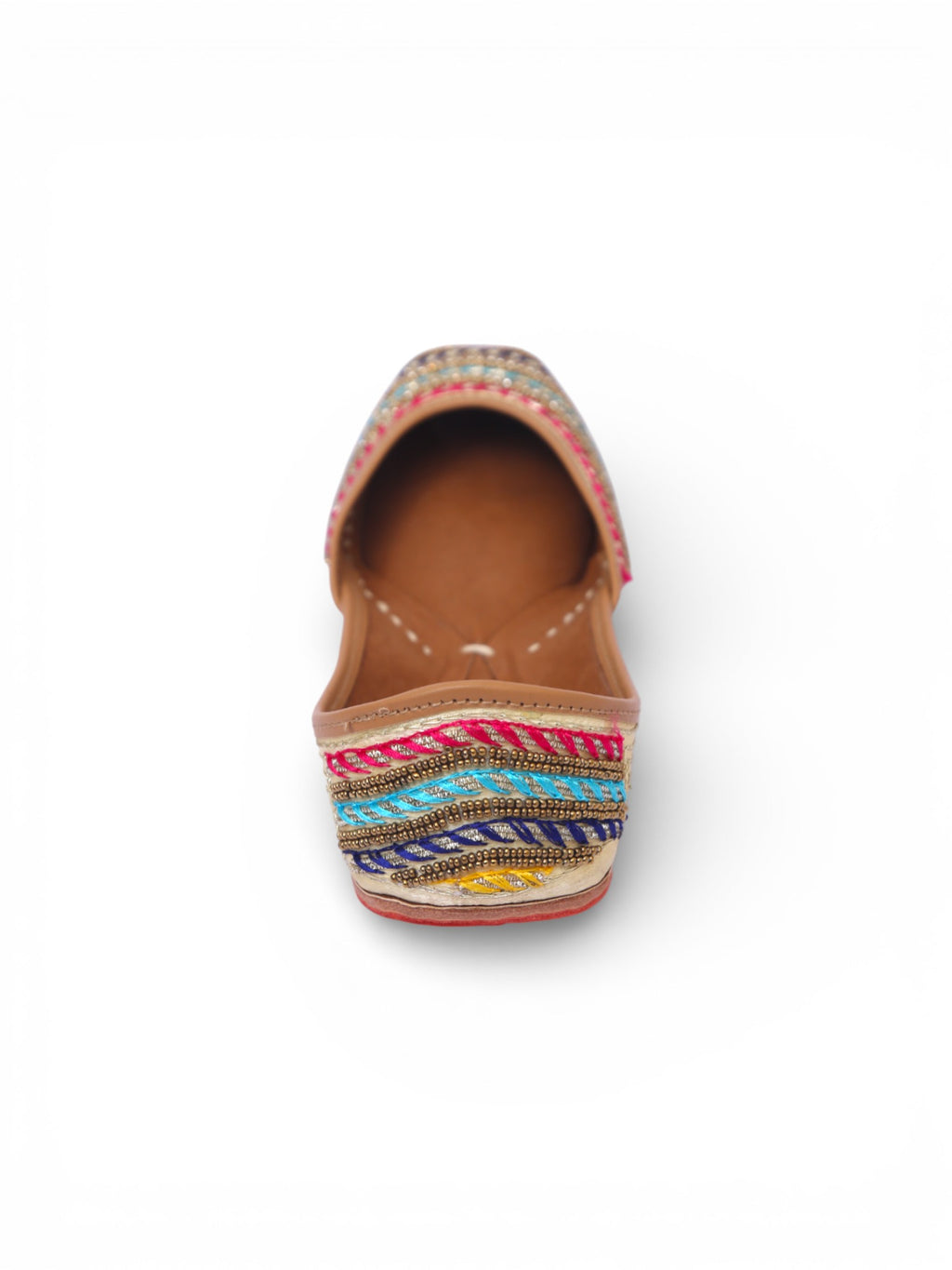 Multi color heavy dabka with handwork