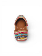 Multi color heavy dabka with handwork