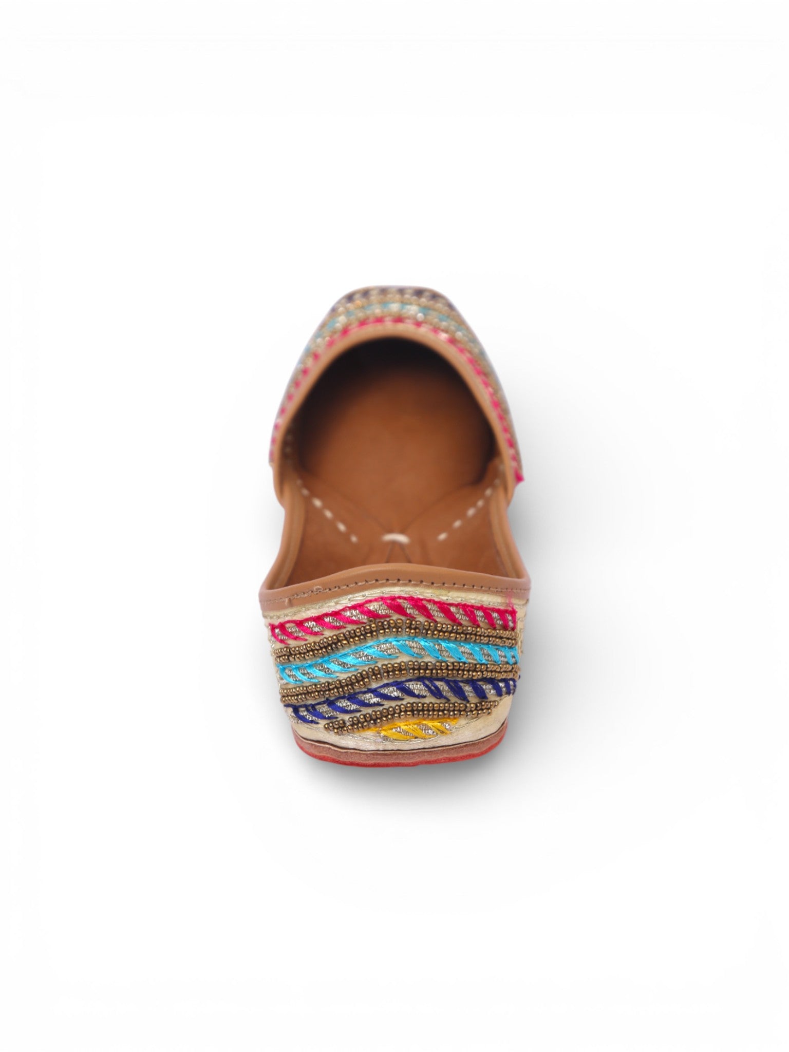 Multi color heavy dabka with handwork