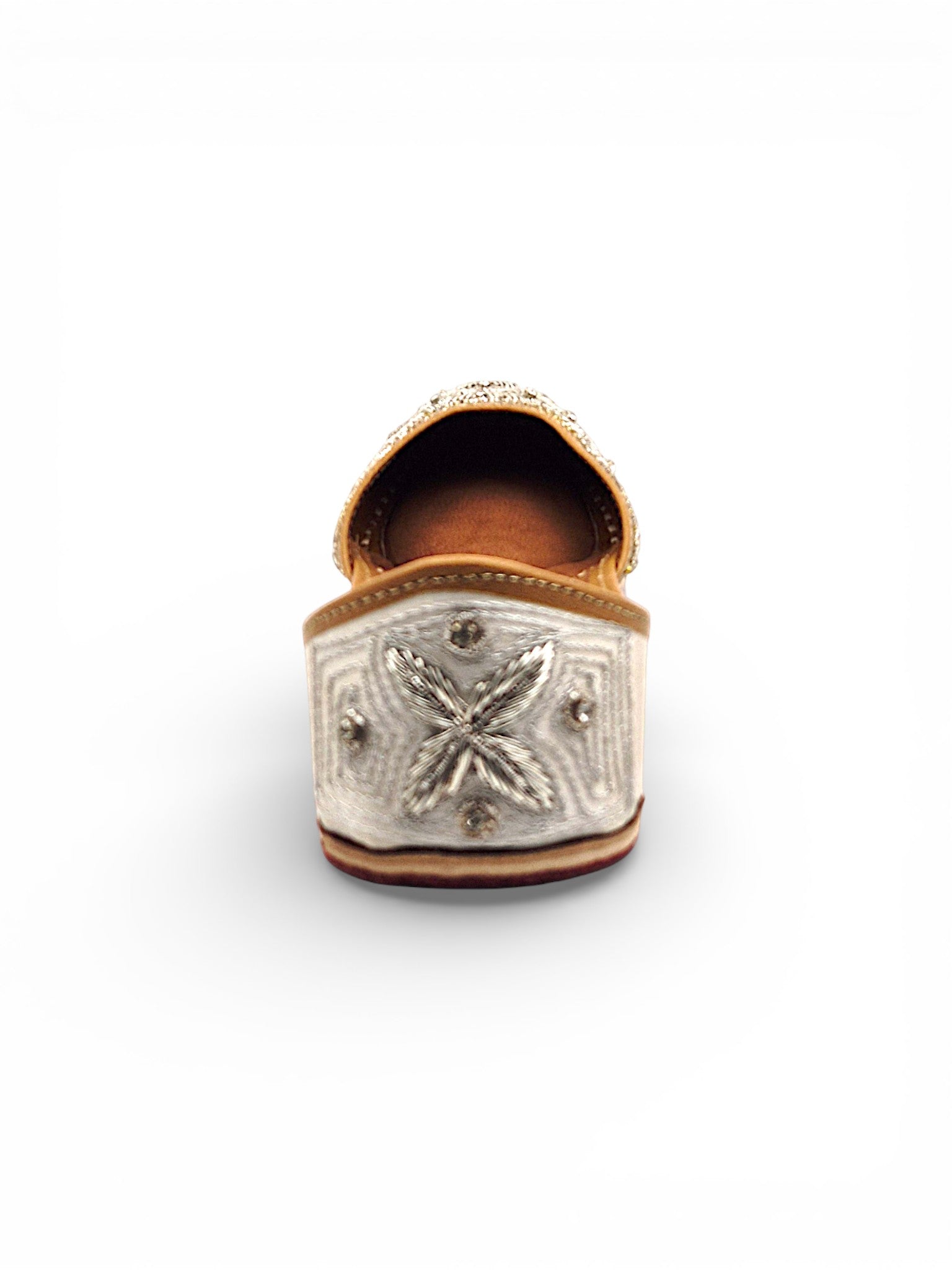 Silver Saaj Jutti