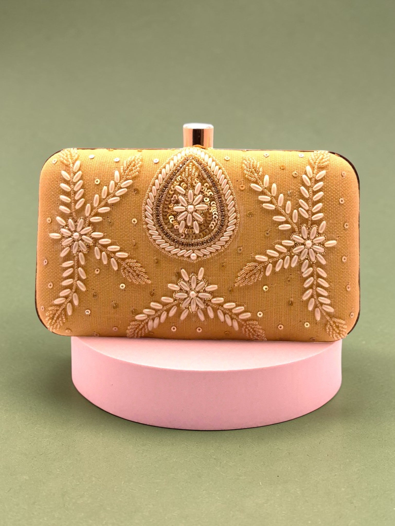 Style Spark Clutch  Yellow Color