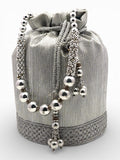 Shahi Pearl Potli Golden/Silver