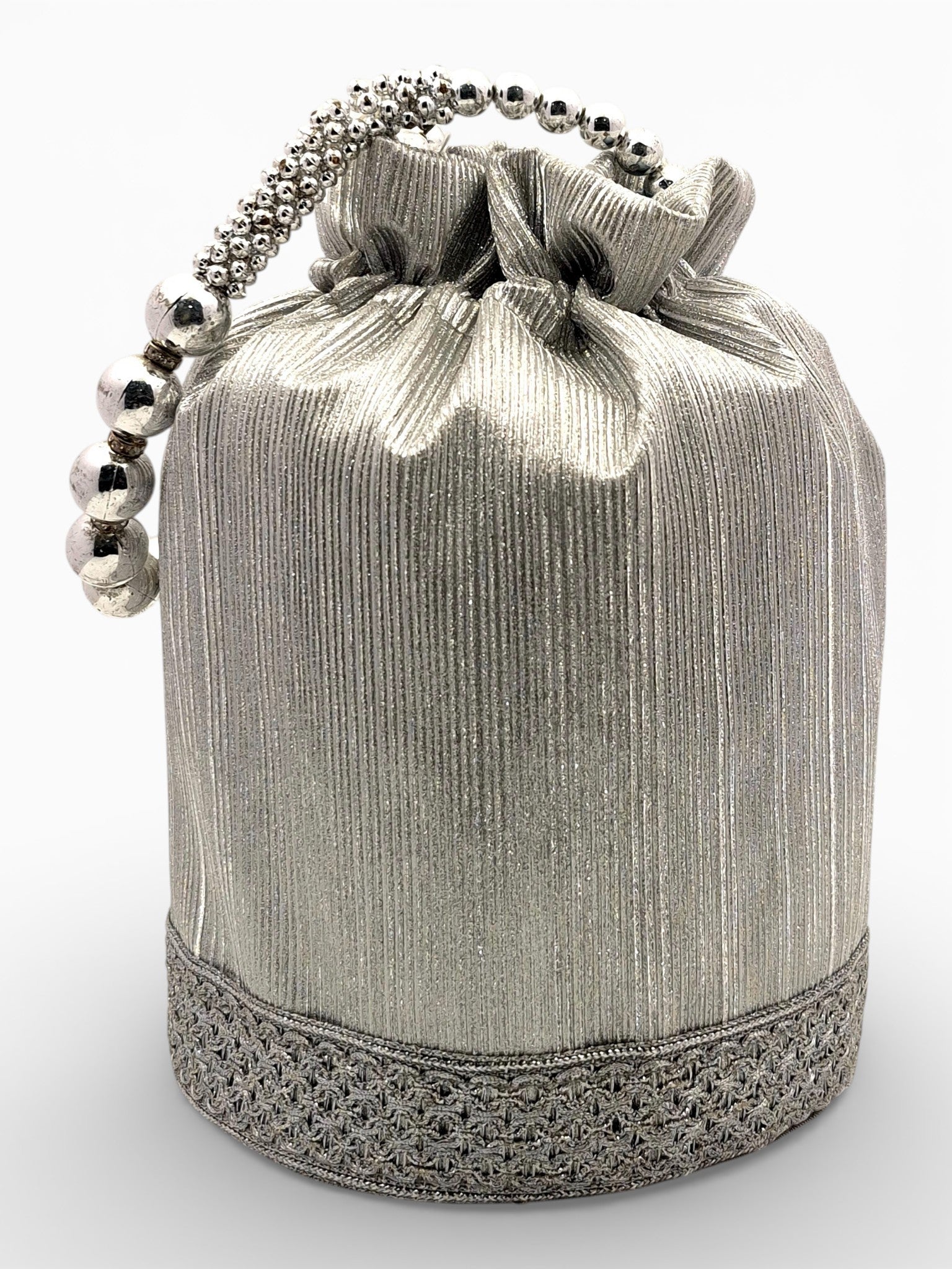Shahi Pearl Potli Golden/Silver