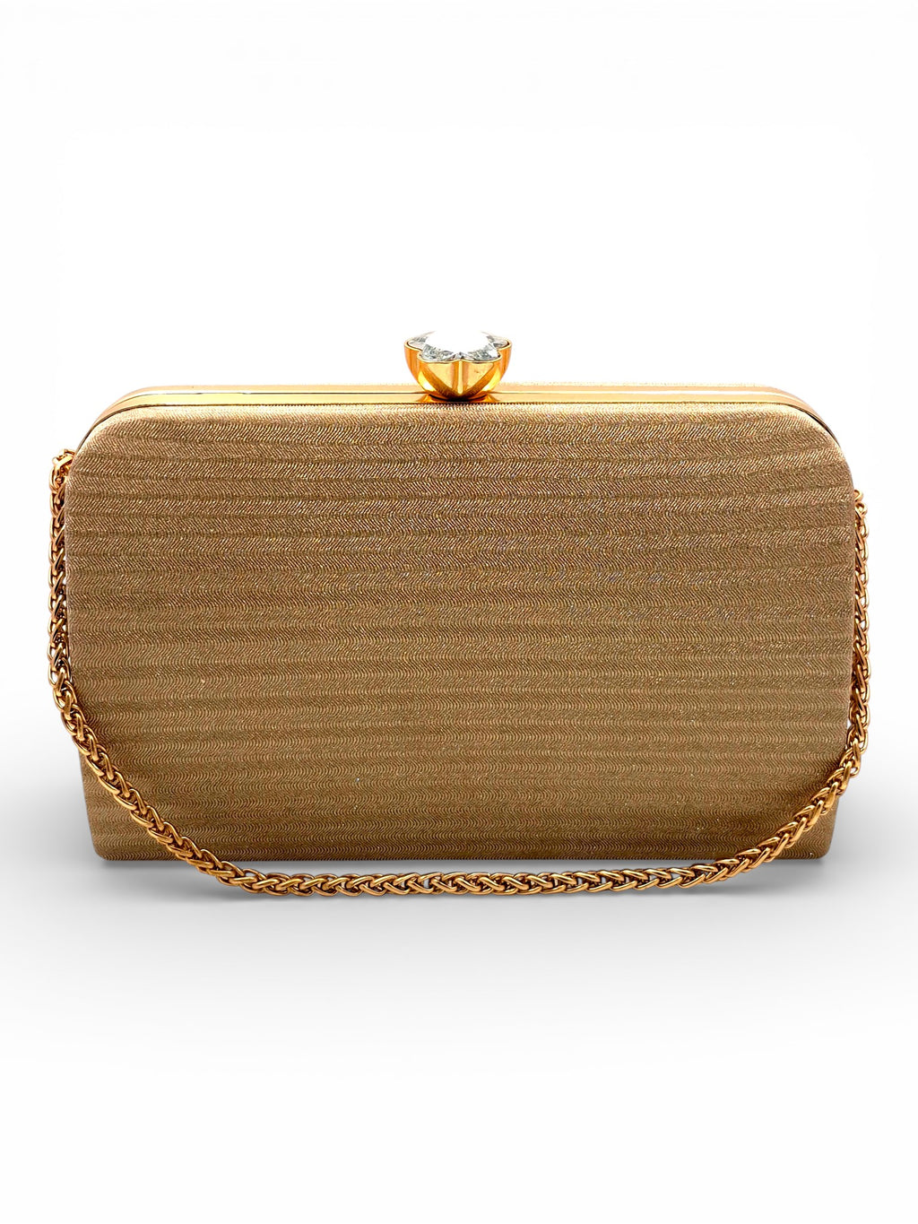 Spark Vault Clutch Golden