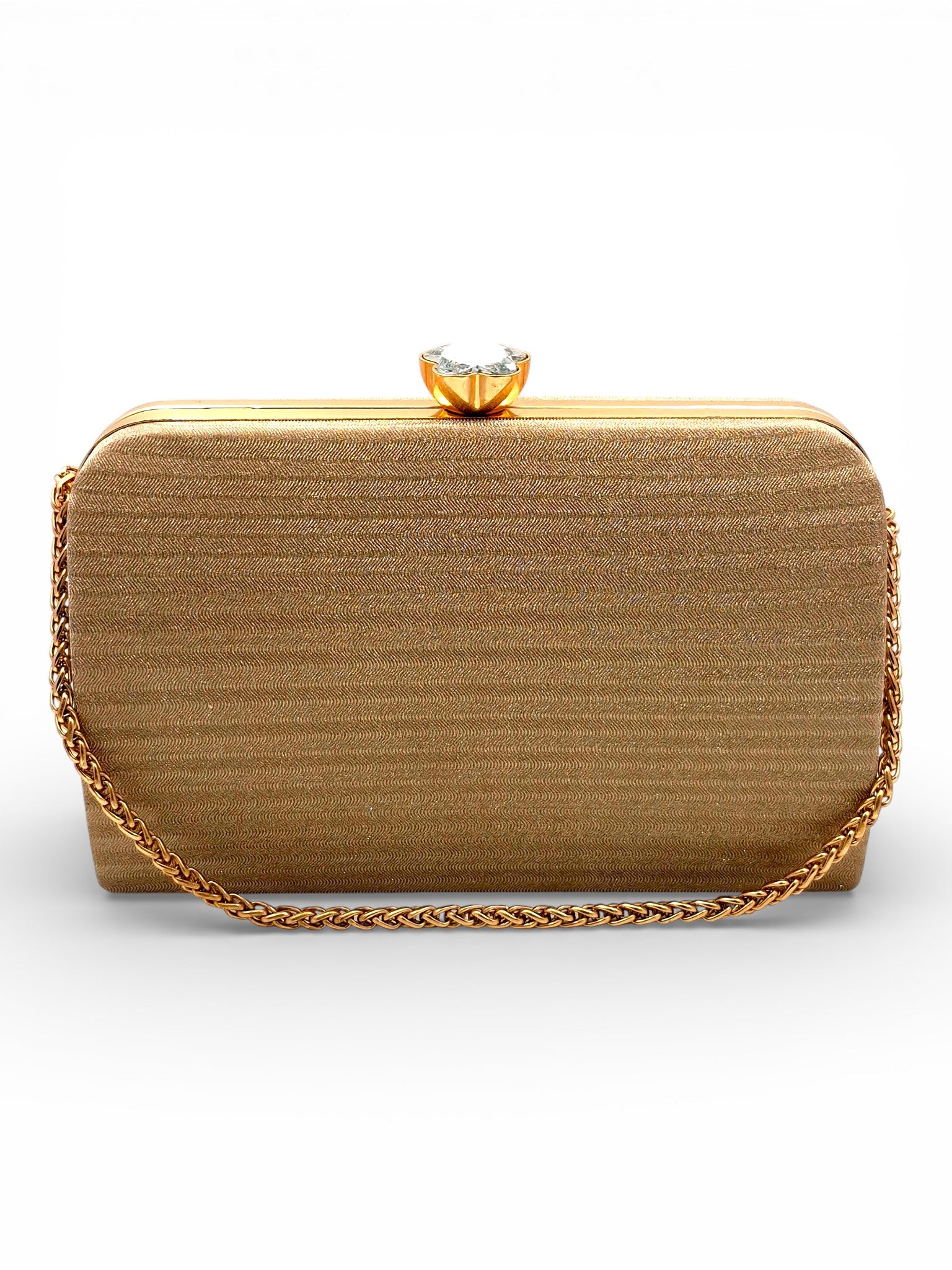 Spark Vault Clutch Golden