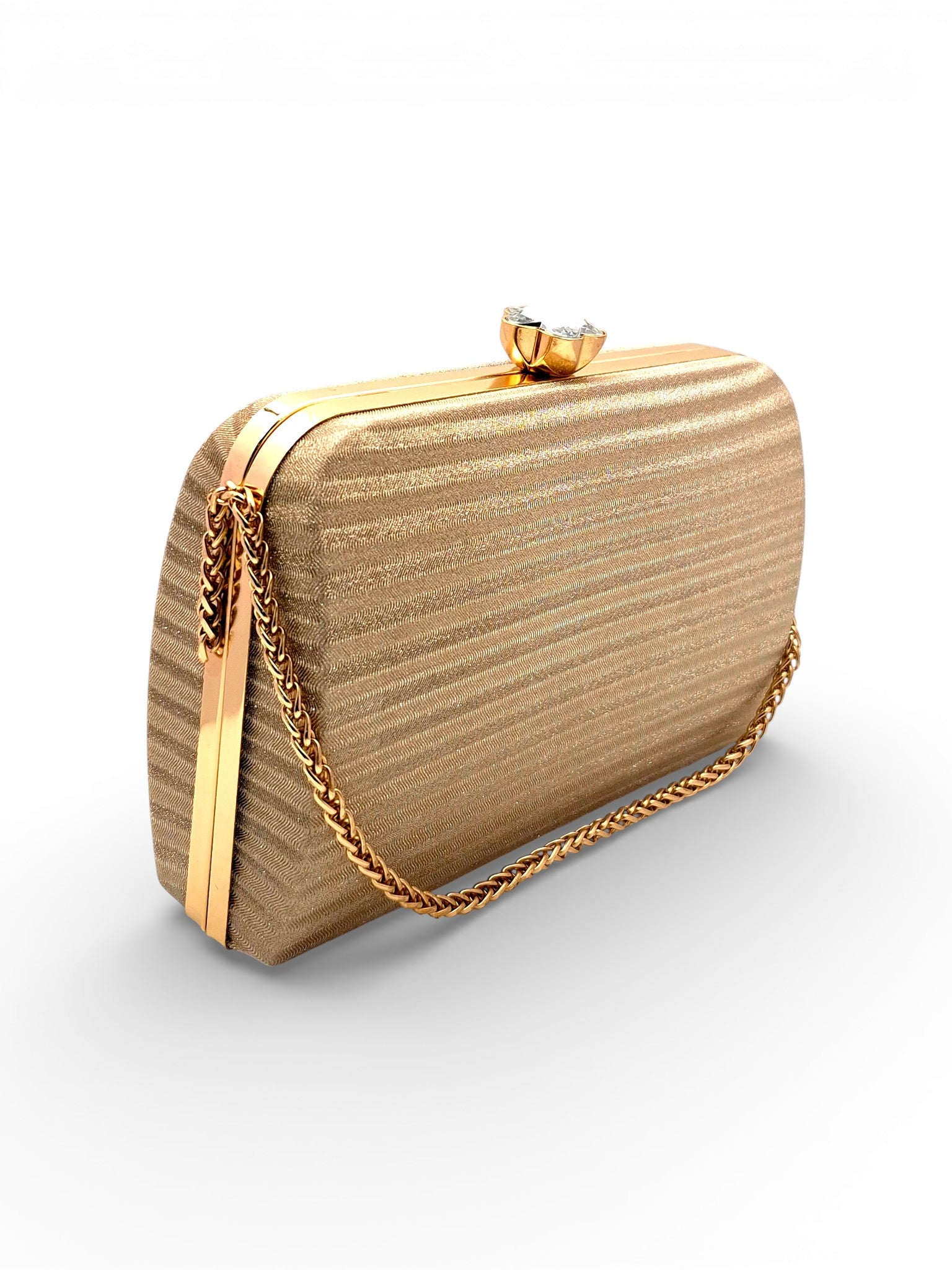 Spark Vault Clutch Golden