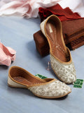 Silver Saaj Jutti